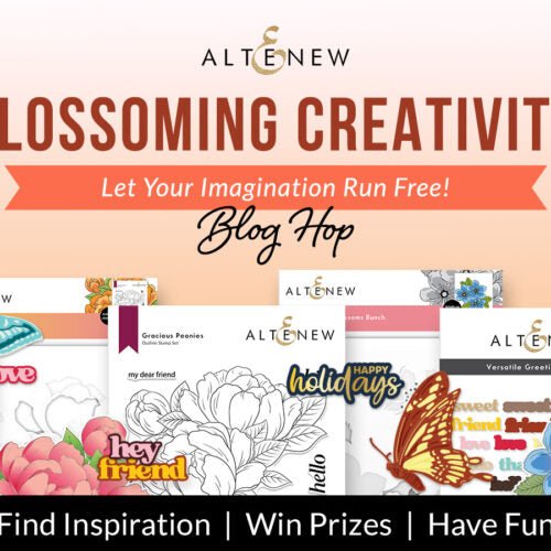 Altenew Blossoming Creativity Blog Hop + Giveaway ($300 in total prizes) - The Crafty Kiwi