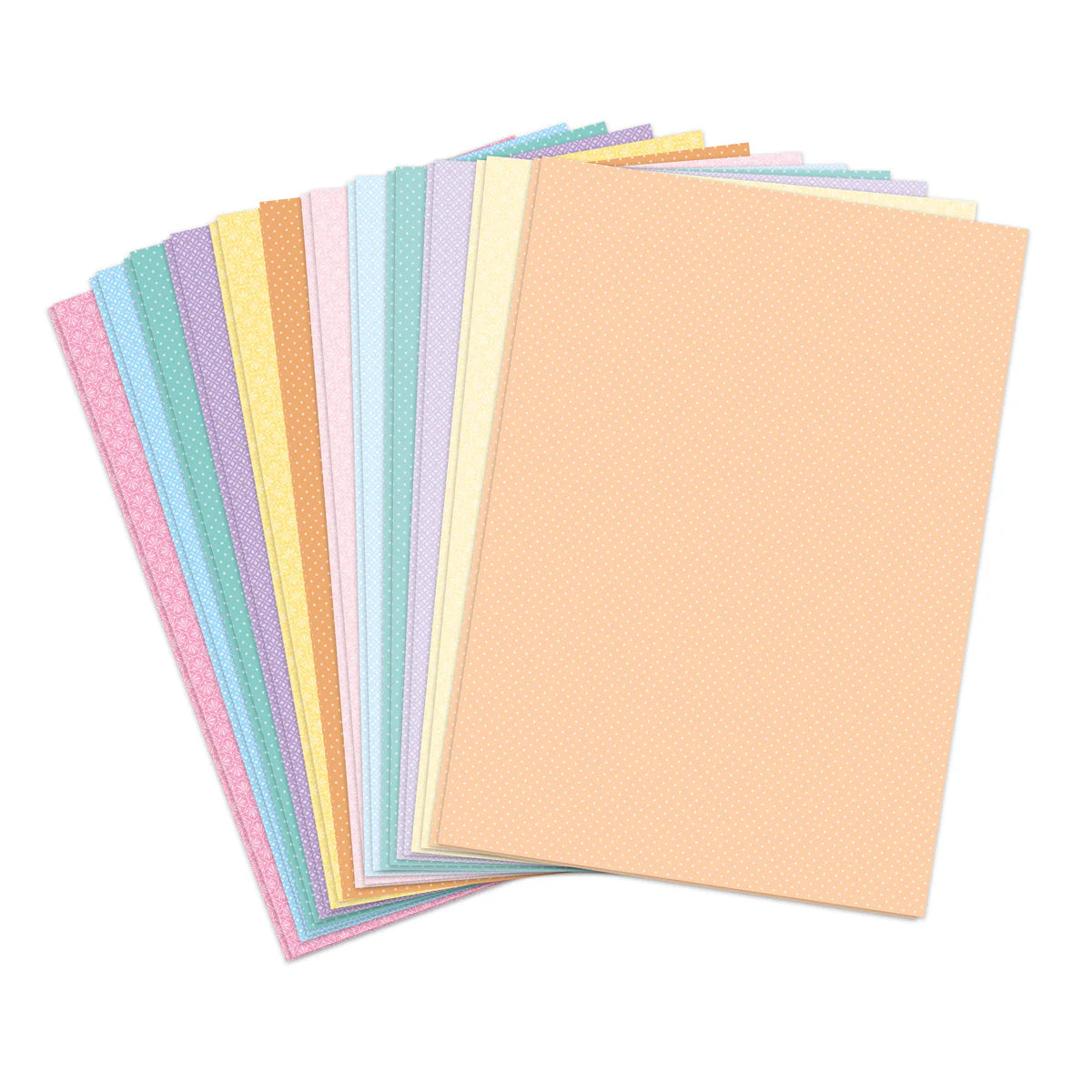 Katy Sue - Pretty Pastels Printed Cardstock (12/sheets)