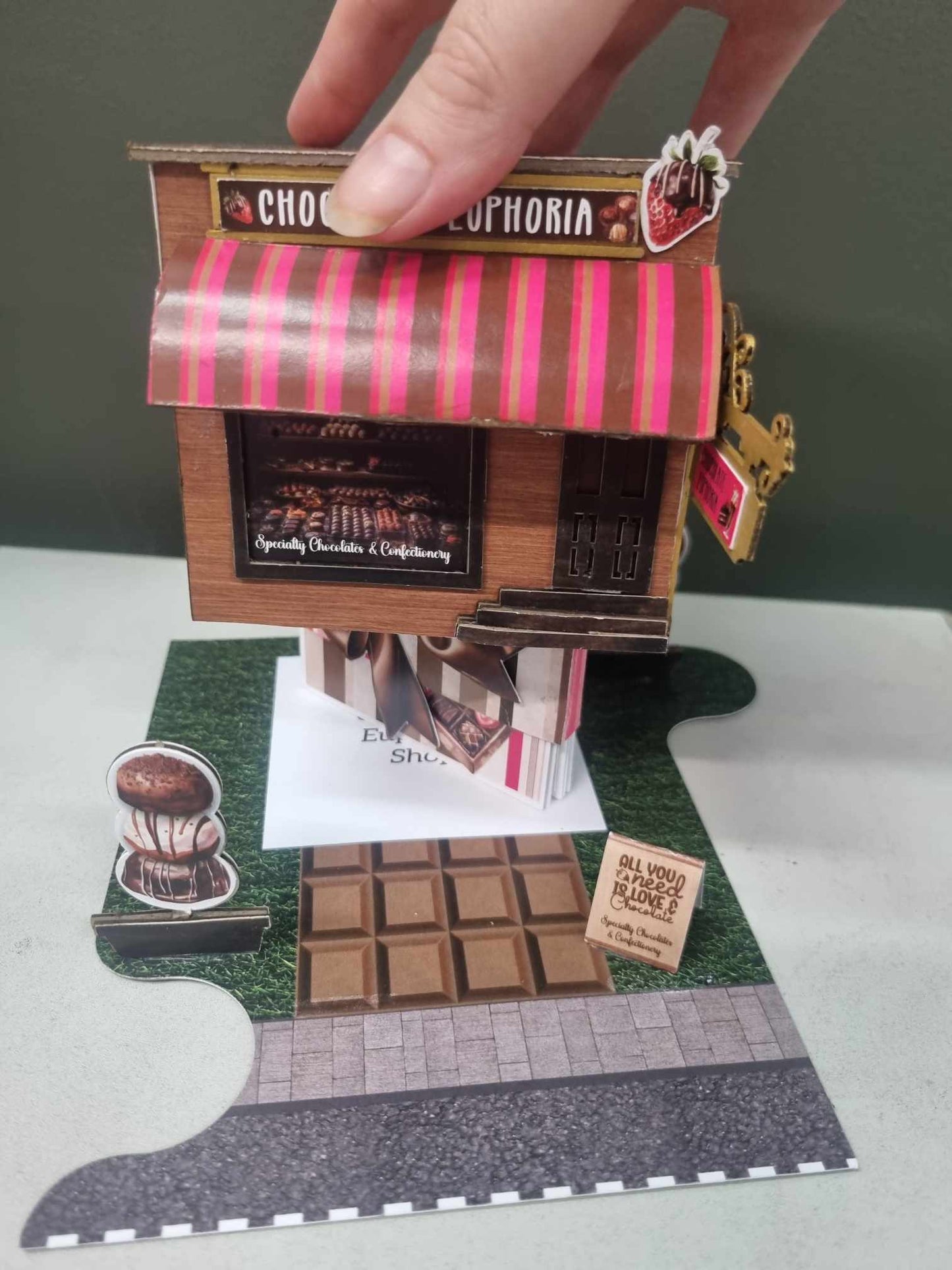 3Quarter Designs - 3Quarter Lane Village - Chocolate Euphoria Chocolate Shop (Feb 25) - The Crafty Kiwi