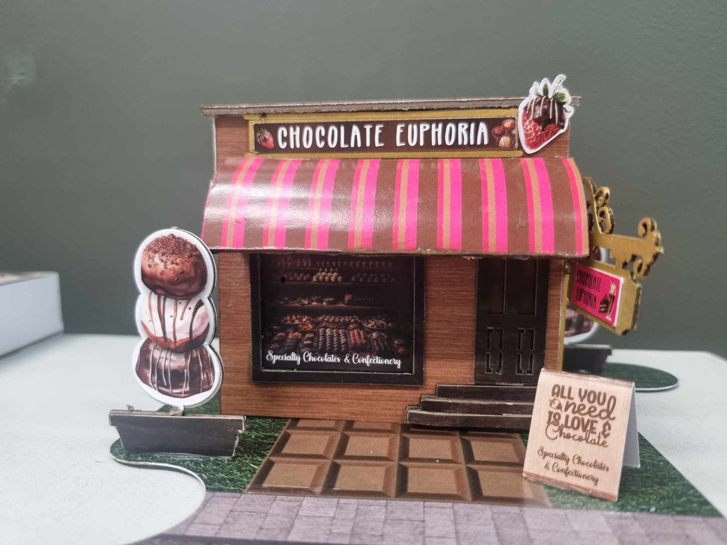 3Quarter Designs - 3Quarter Lane Village - Chocolate Euphoria Chocolate Shop (Feb 25) - The Crafty Kiwi