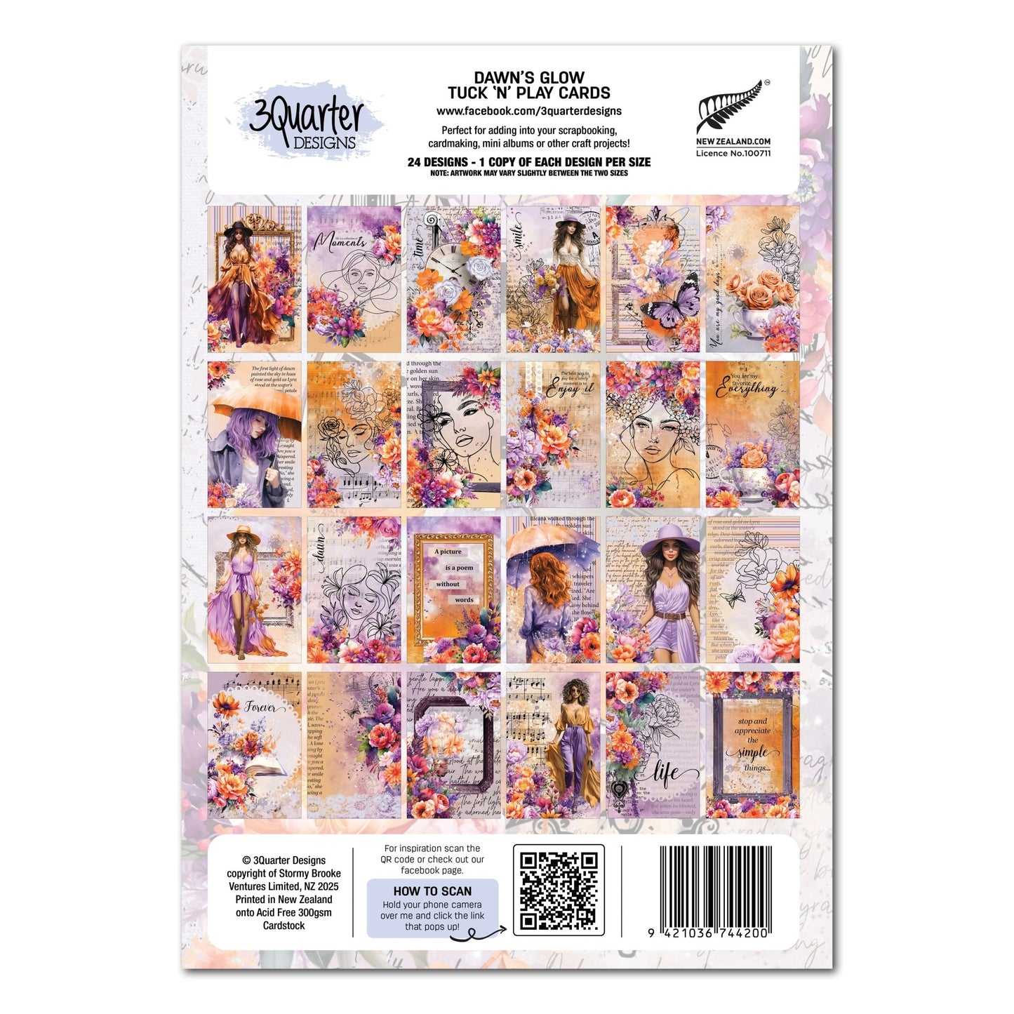 3Quarter Designs - Tuck 'n Play Dawn's Glow - The Crafty Kiwi