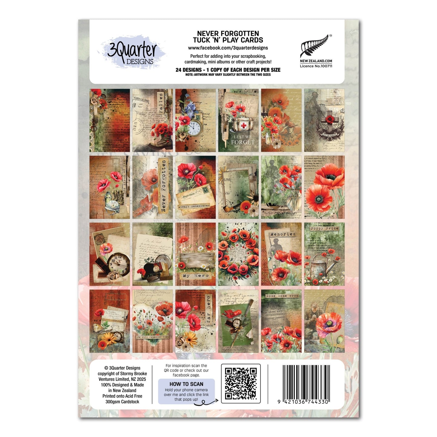3Quarter Designs - Tuck 'n Play Never Forgotten - The Crafty Kiwi