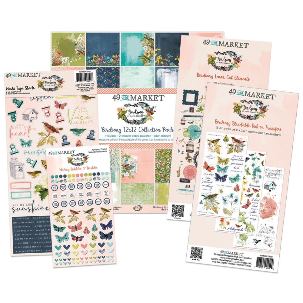 49 and Market - BIRDSONG - Collection Bundle - The Crafty Kiwi