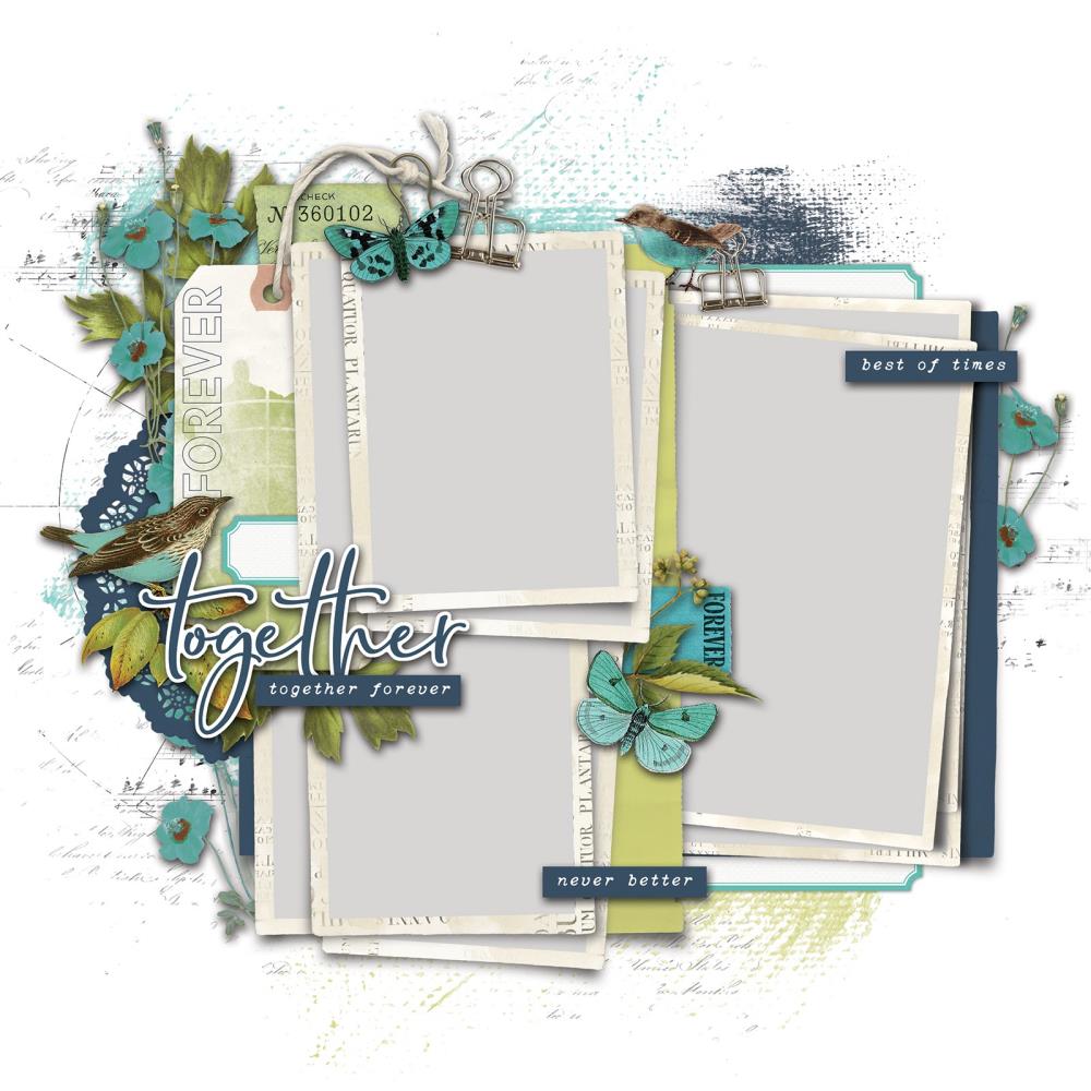 49 and Market - BIRDSONG - Page Kit - The Crafty Kiwi