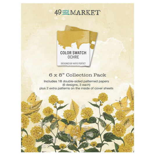 49 and Market - COLOR SWATCH: OCHRE - 6x8 Collection Pack - The Crafty Kiwi