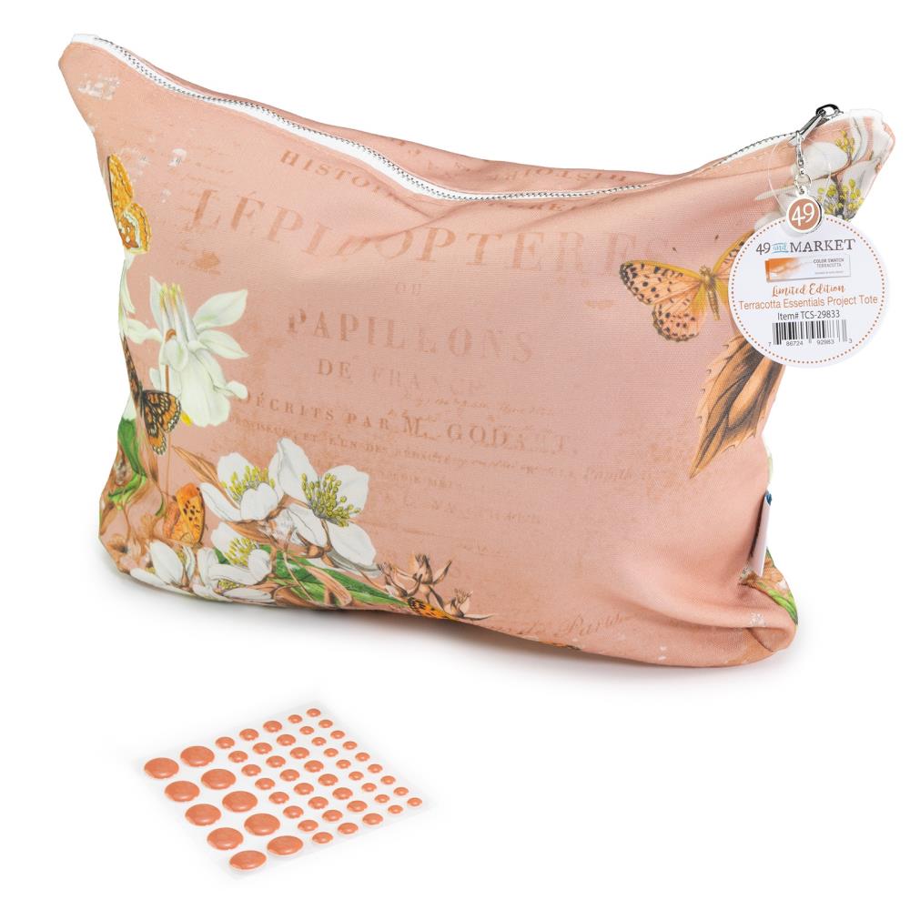 49 and Market - COLOR SWATCH: TERRACOTTA - Essentials Project Tote - The Crafty Kiwi