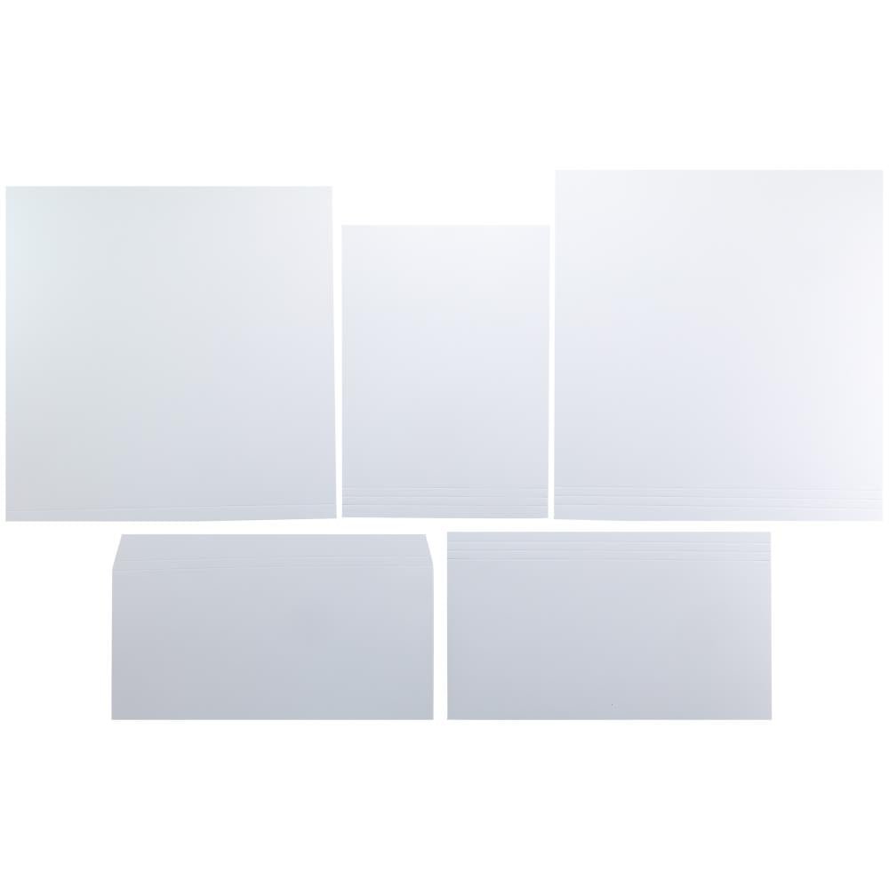 49 and Market - Create - An - Album Foundation Inserts 12x12 - White - The Crafty Kiwi