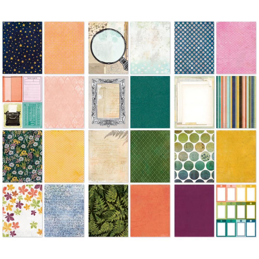 49 and Market - Curiosities in Willow Grove - 6x8 Paper Pack - The Crafty Kiwi