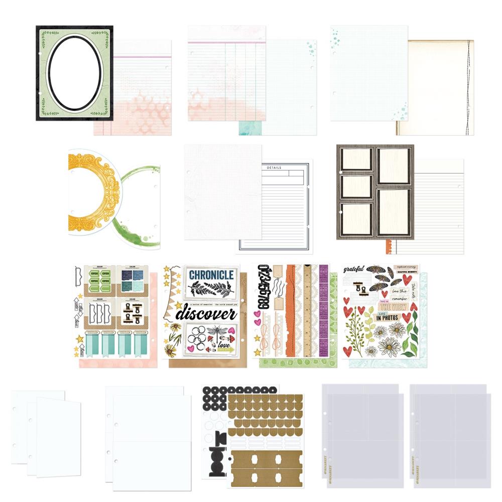 49 and Market - Curiosities in Willow Grove - Binder Album Kit - The Crafty Kiwi