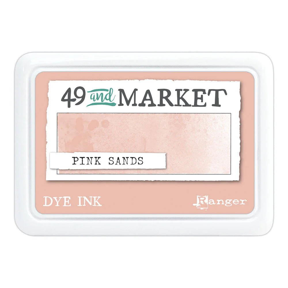49 and Market - Dye Ink Pad - Pink Sands - The Crafty Kiwi