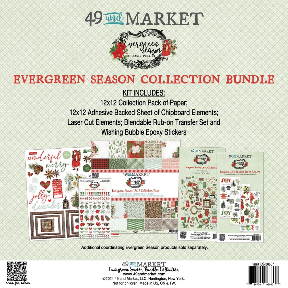 49 and Market - EVERGREEN SEASON - Collection Bundle - The Crafty Kiwi