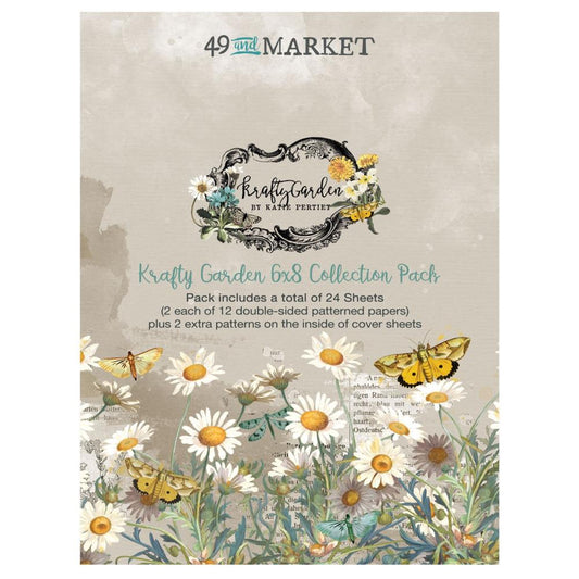 49 and Market - KRAFTY GARDEN - 6x8 Collection Pack - The Crafty Kiwi