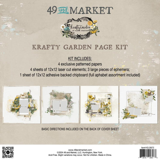 49 and Market - KRAFTY GARDEN - Page Kit - The Crafty Kiwi