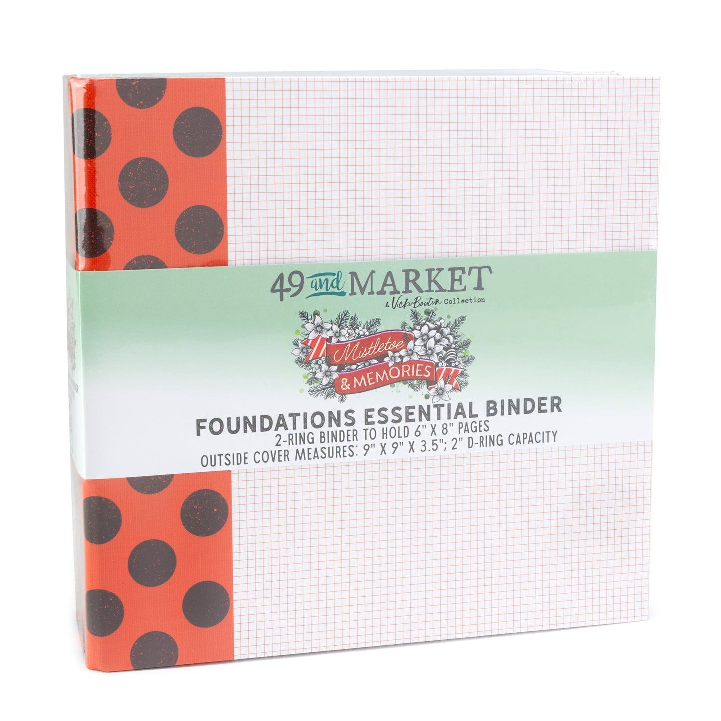 49 And Market - MISTLETOE AND MEMORIES - Binder Album Kit - The Crafty Kiwi