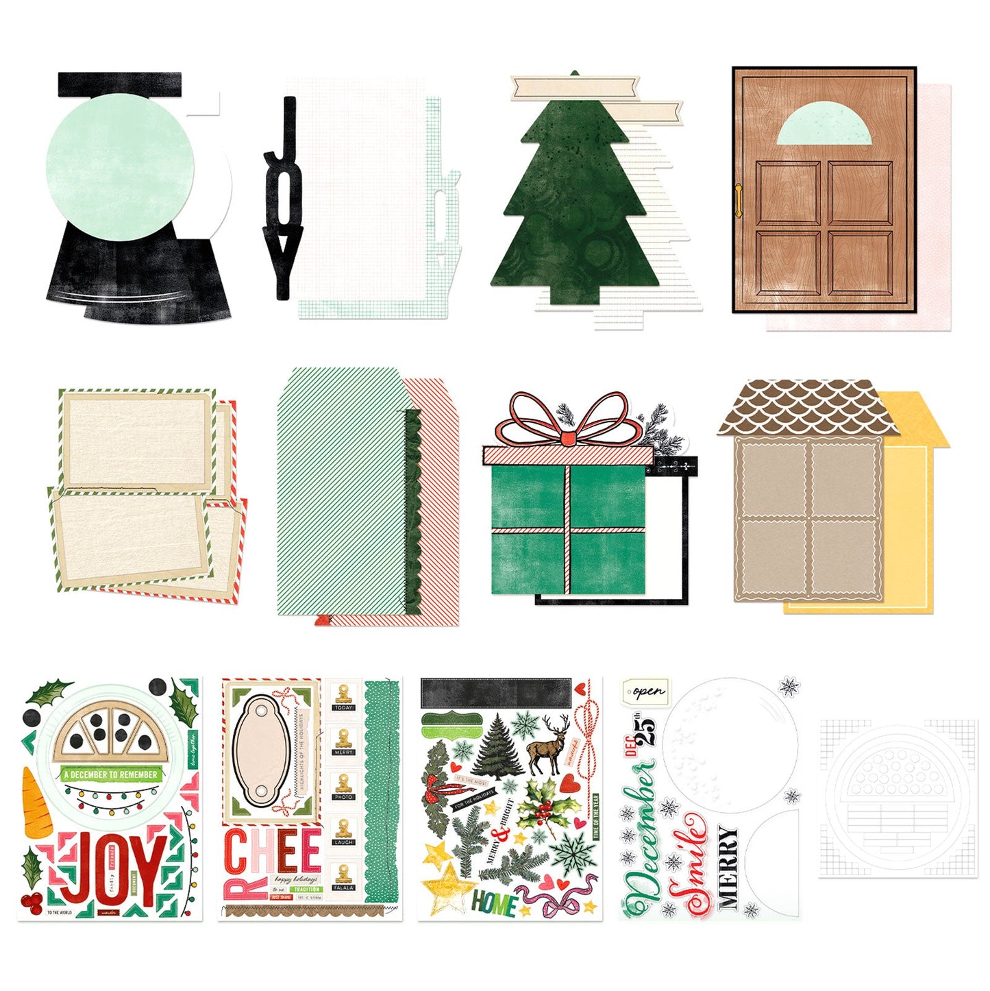 49 and Market - MISTLETOE AND MEMORIES - Flip Book Kit - The Crafty Kiwi