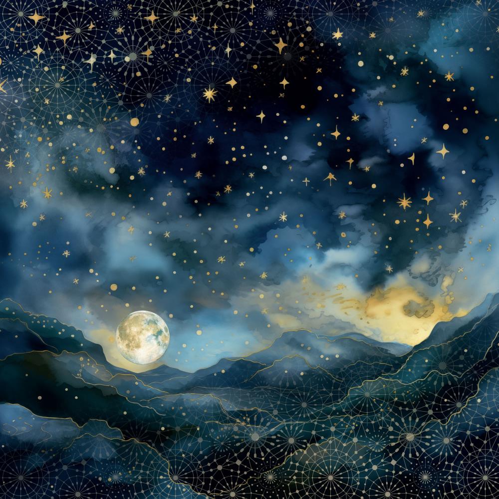49 and Market - STARLIGHT DREAMS - 12x12 Collection Pack - The Crafty Kiwi