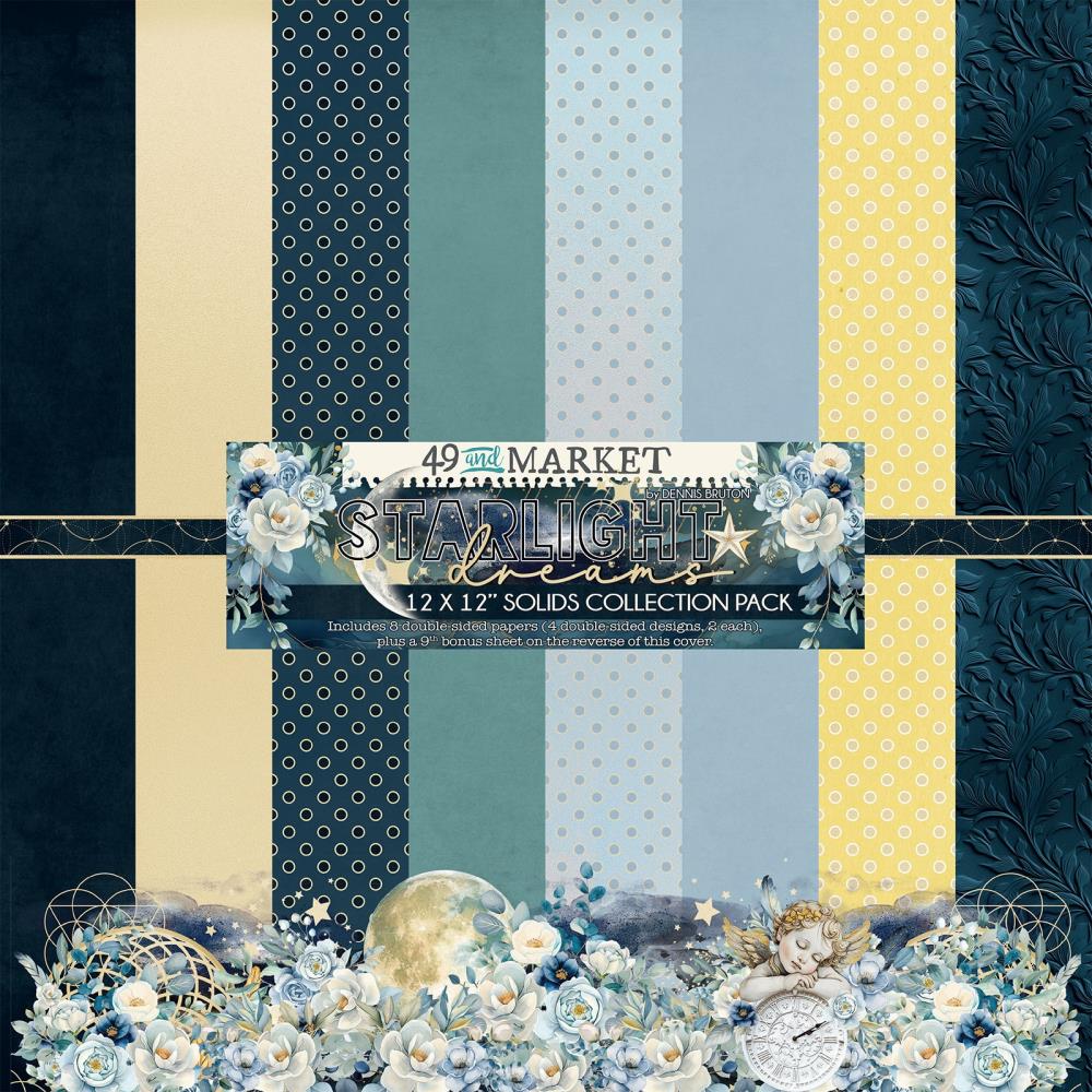 49 and Market - STARLIGHT DREAMS - 12x12 Solids Collection Pack - The Crafty Kiwi