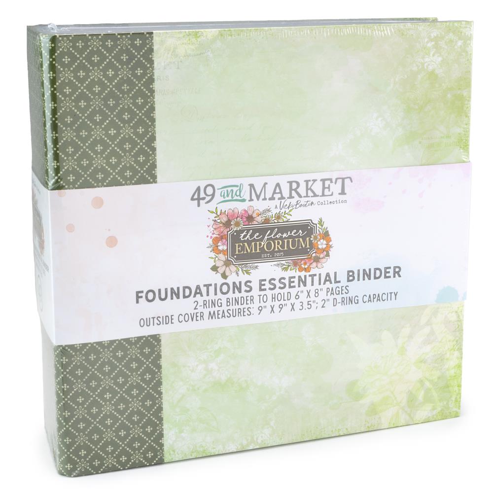 49 And Market - THE FLOWER EMPORIUM - Binder Album Kit - The Crafty Kiwi