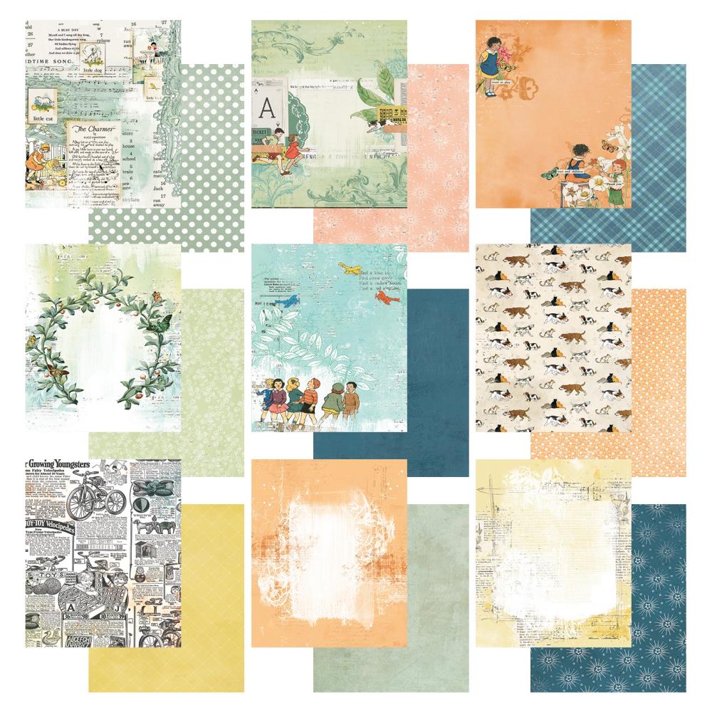 49 and Market - TODDLER TIME - 6x8 Collection Pack - The Crafty Kiwi