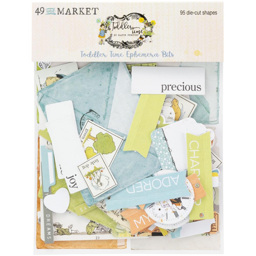 49 and Market - TODDLER TIME - Ephemera Bits - The Crafty Kiwi