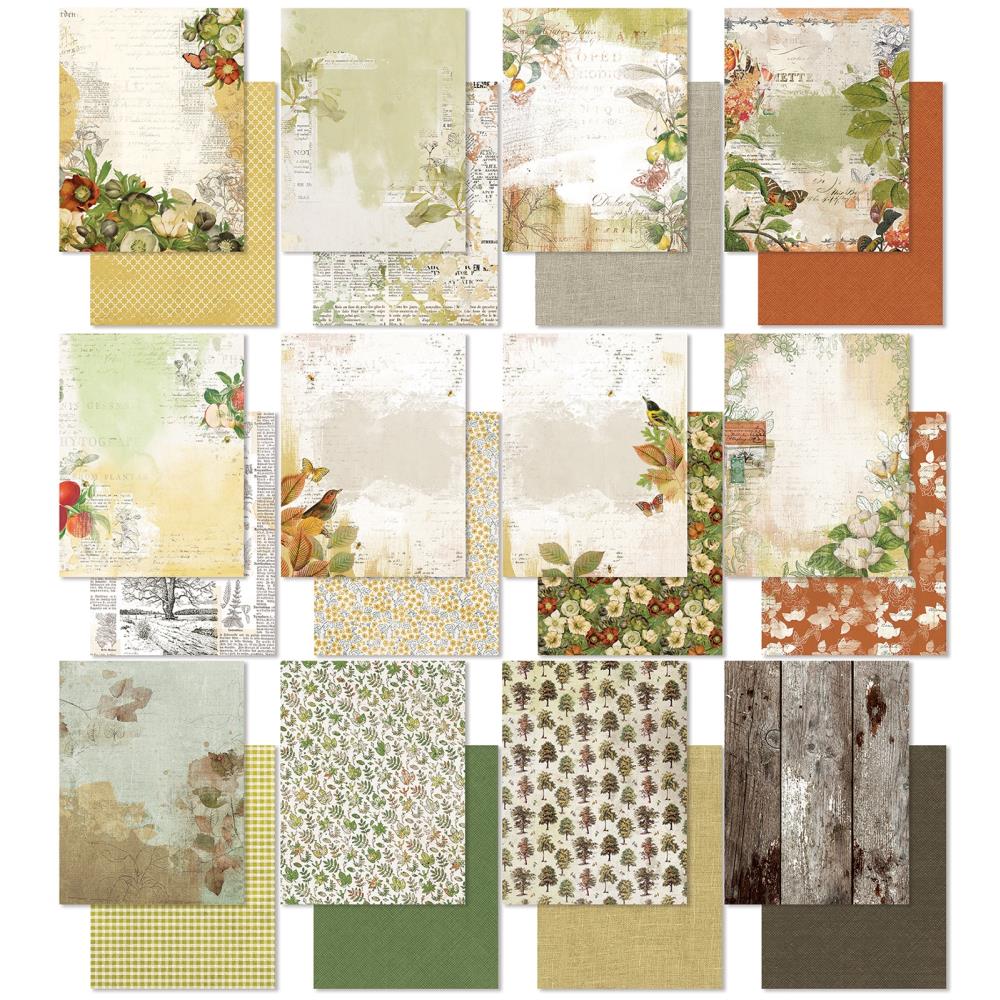 49 and Market - VINTAGE ORCHARD - 6x8 Collection Pack - The Crafty Kiwi