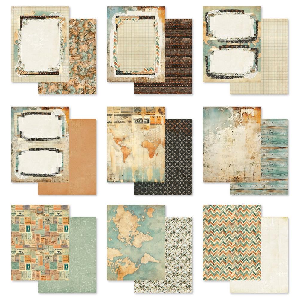 49 and Market - WANDERLUST EXPLORER - 6x8 Collection Pack - The Crafty Kiwi