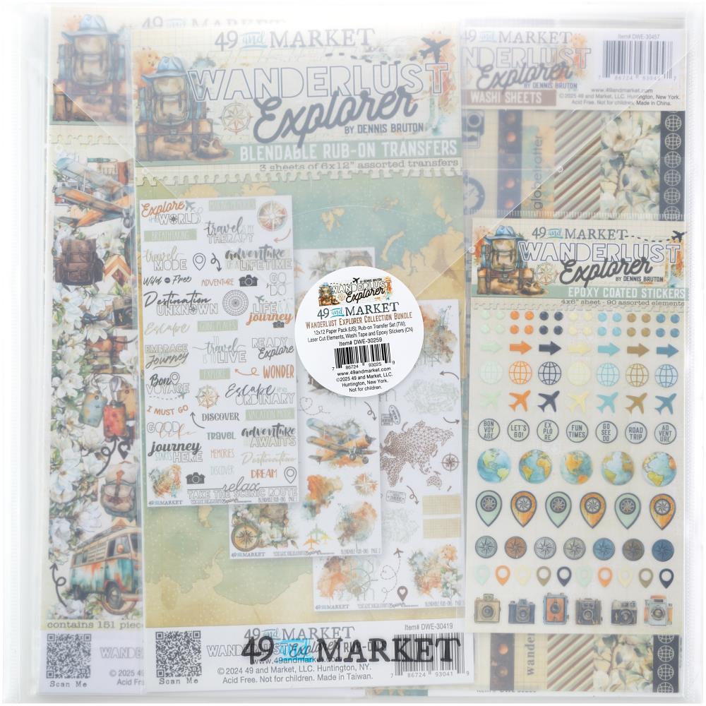 49 and Market - WANDERLUST EXPLORER - Collection Bundle - The Crafty Kiwi
