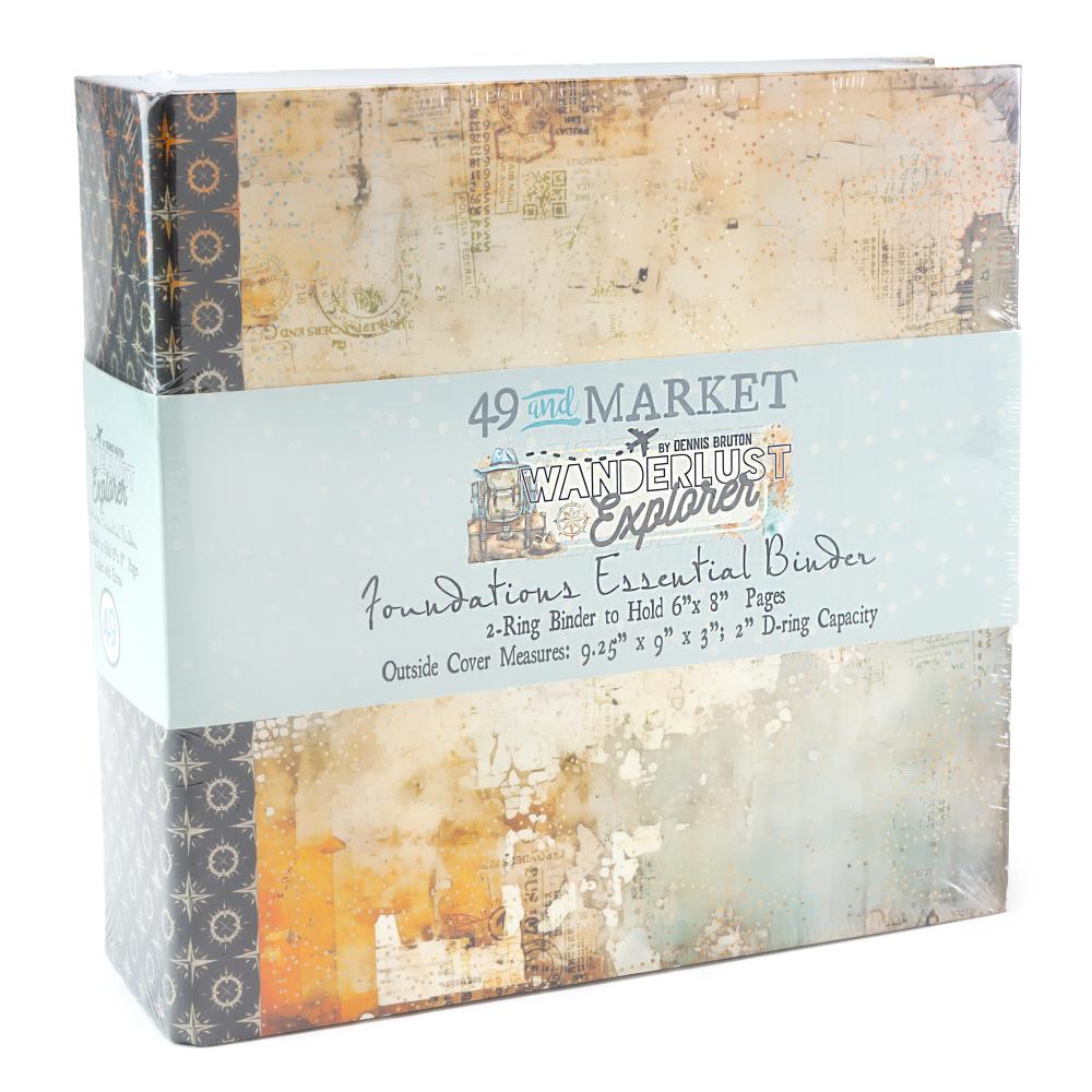 49 and Market - WANDERLUST EXPLORER - Travel Album Bundle Kit (with class/tutorial) - The Crafty Kiwi