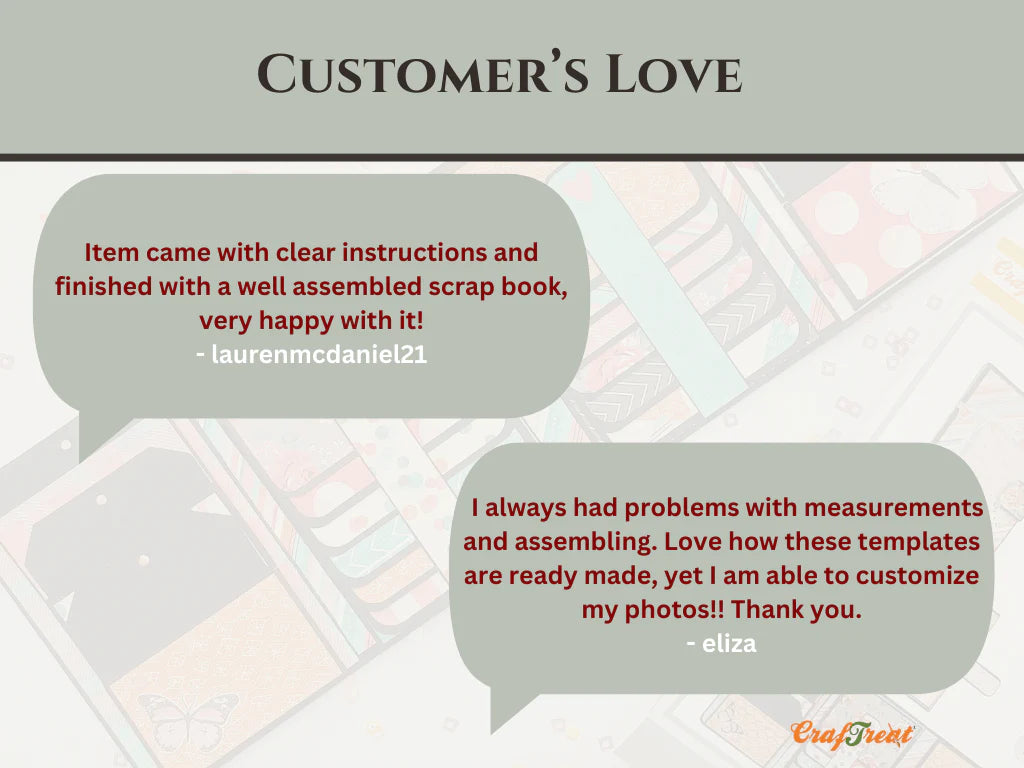 CrafTreat - Scrapbook Blank Precut Album Base - Gate Fold Folio - Ivory