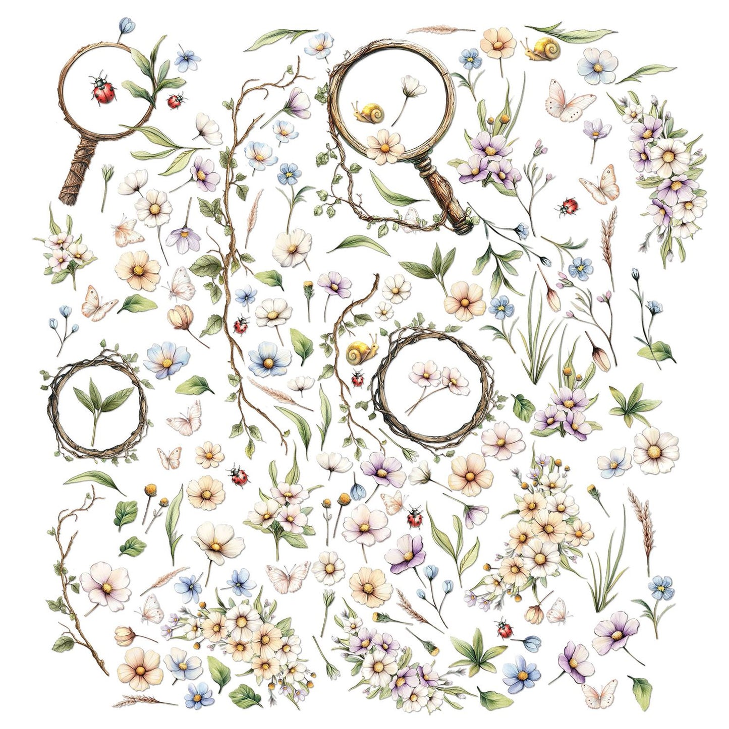 49 And Market - The Looking Glass - Laser Cuts Wildflowers