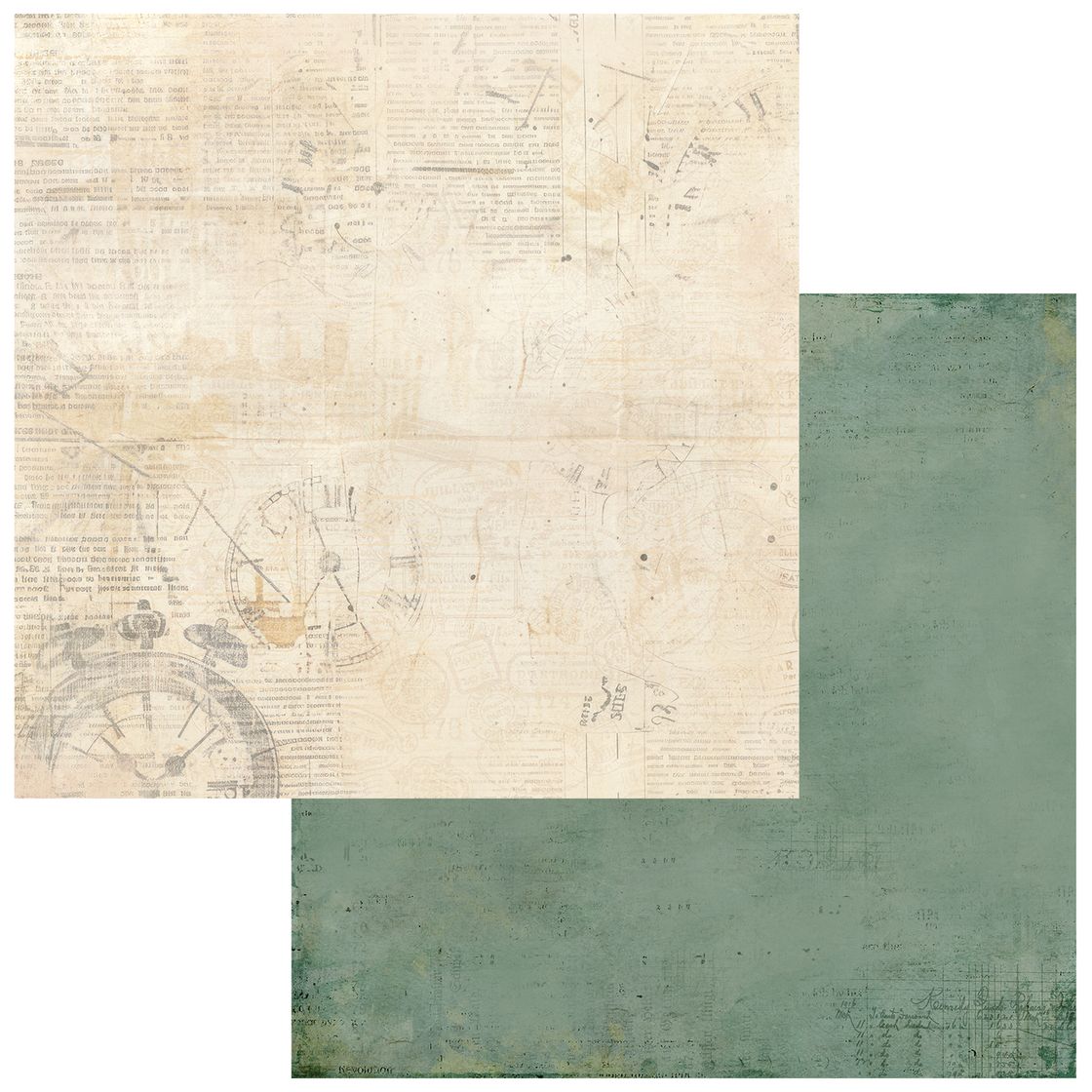 49 and Market - Travel Diaries - 12x12 Cardstock Solids 2 (1/sheet)