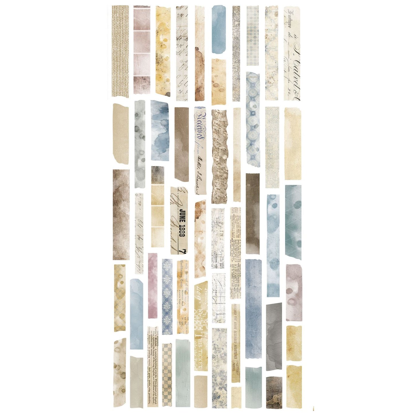 49 and Market - Faded Memory Lane - Cello Sticker Set