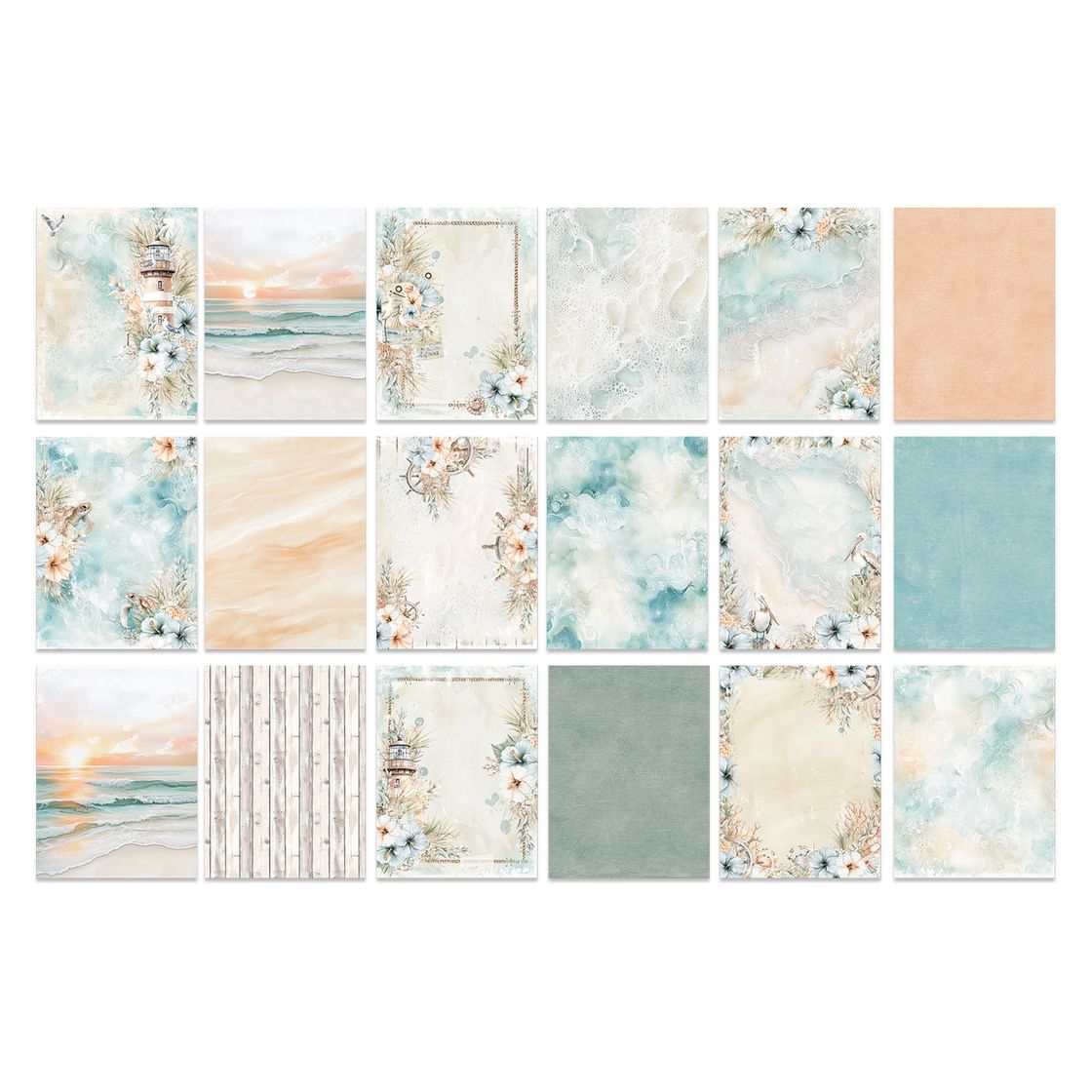 49 and Market - Coastal Soul - 6x8 Collection Pack