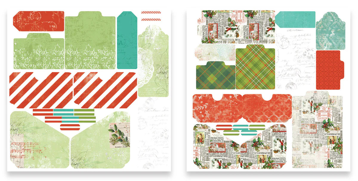 Arden Creative Studio - Christmas Cheer Journalmakers - Ephemera Pack