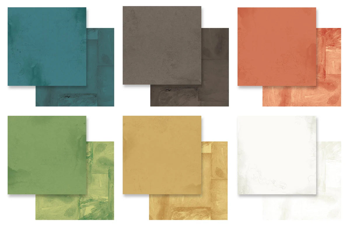 Arden Creative Studio - BEEN THERE - 12x12 Solids Paper Pack