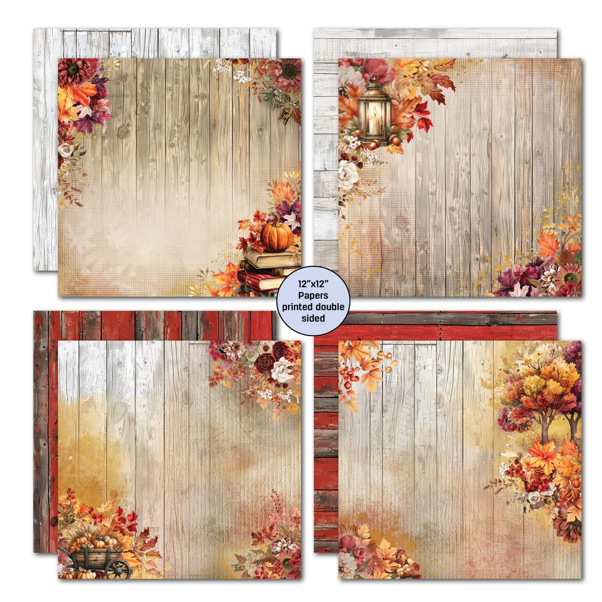 3Quarter Designs - 12x12 Autumn Whispers
