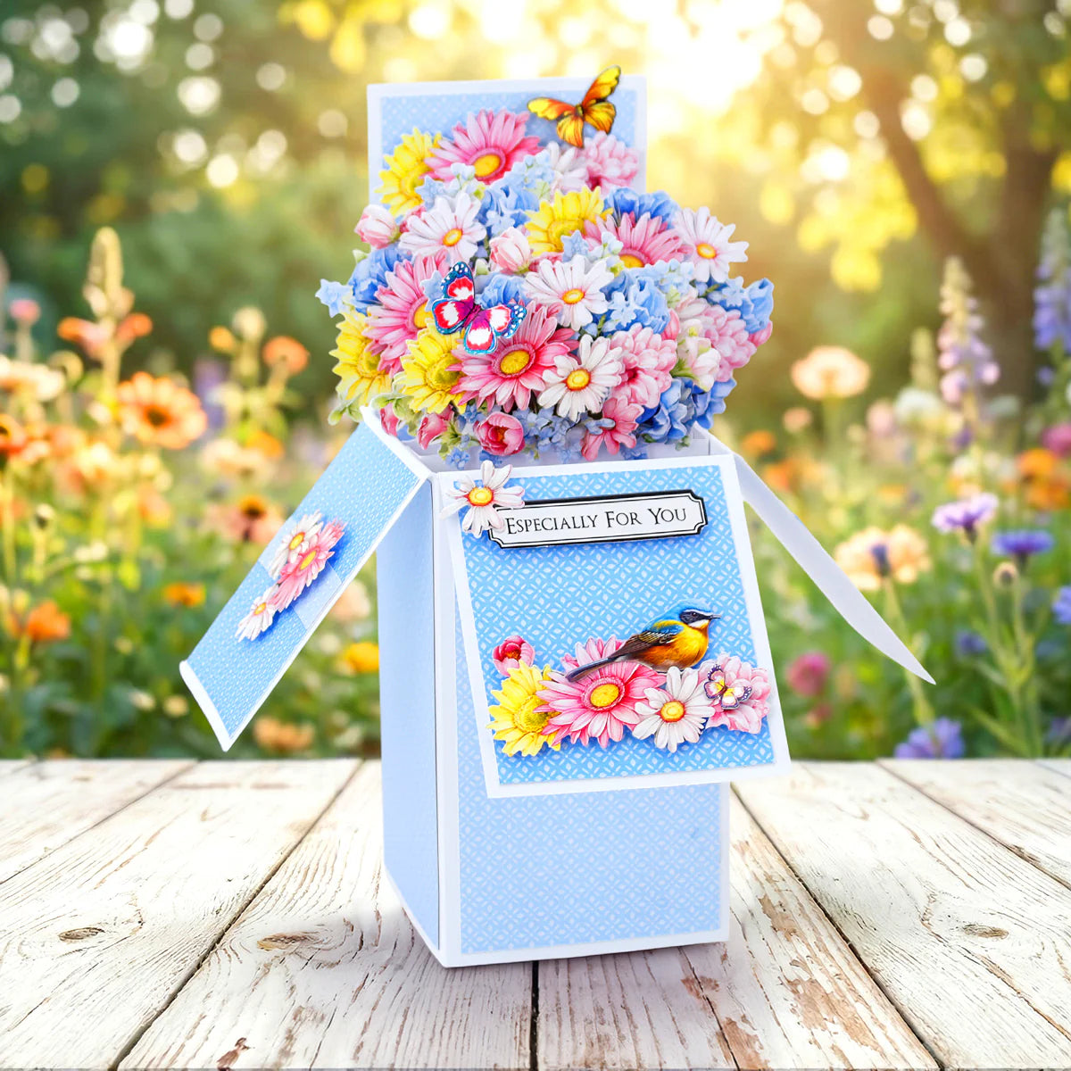 Katy Sue - Blooming Box Bouquets Pop Up Card Making Kit (4 pack)