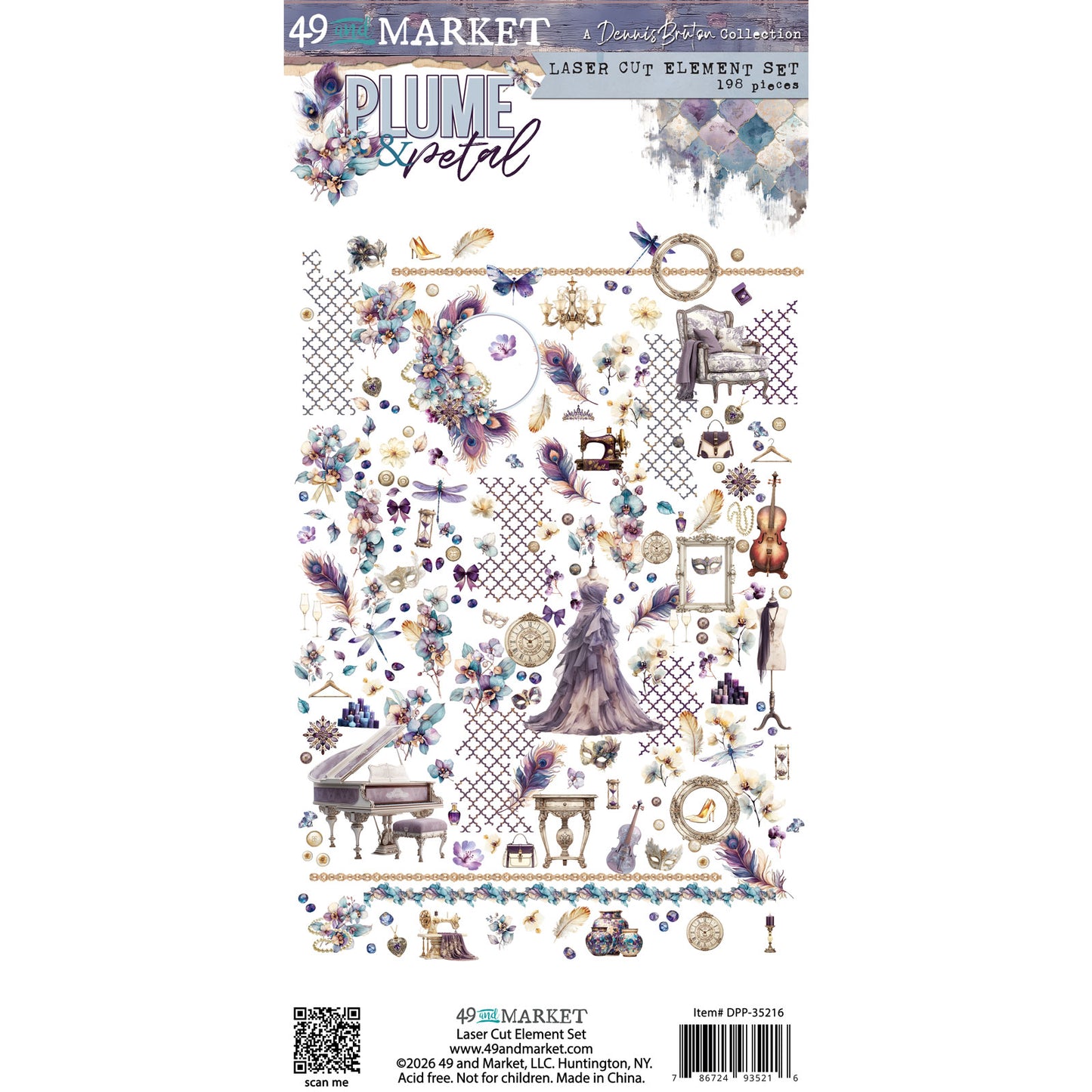 49 And Market - Plume & Petal - Laser Cut Elements