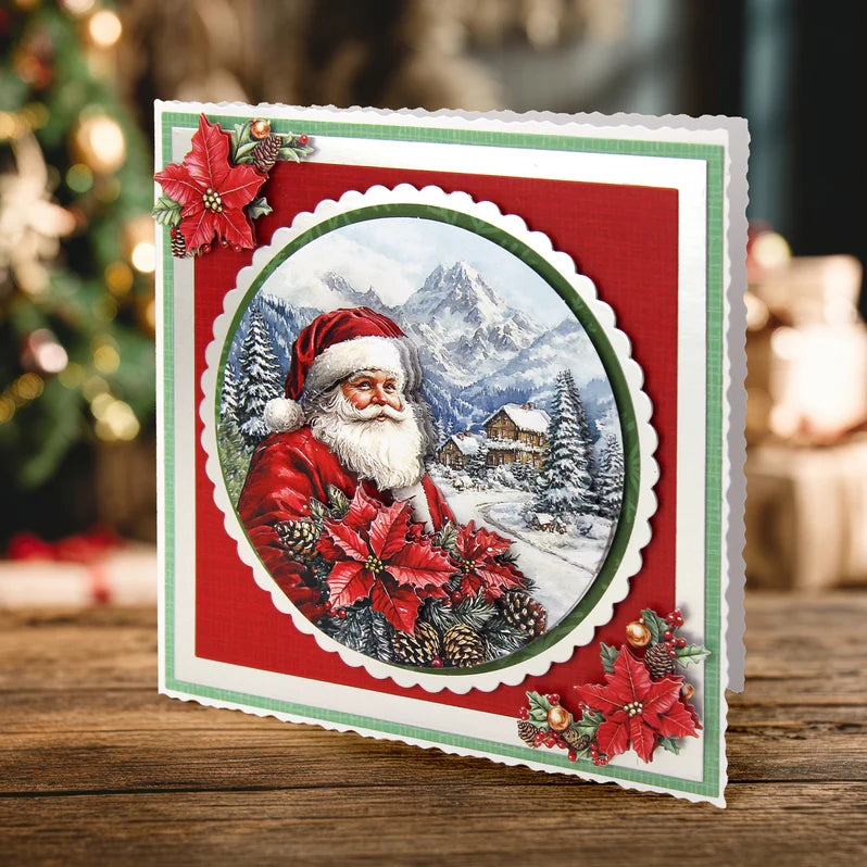 Katy Sue - Die Cut Decoupage – Santa Comes to Town (1/sheet))