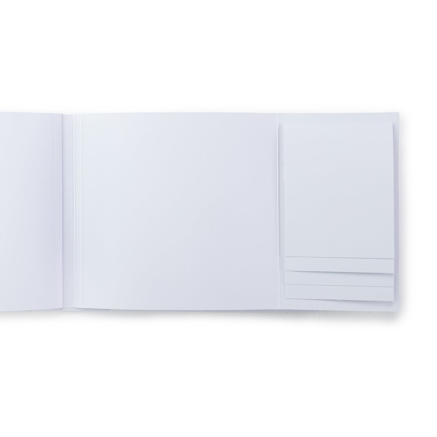 49 and Market - Foundations 6x6" Square Album - White