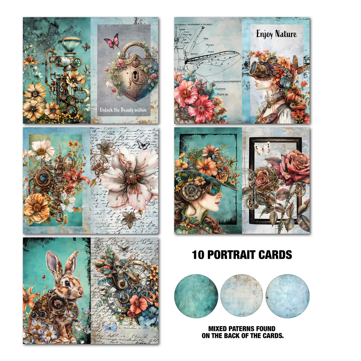 3Quarter Designs - Gimme More - Floral Mechanica