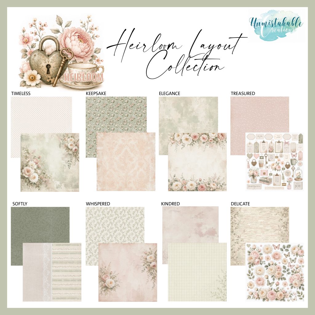 Unmistakable Creations - By Melissa Kennedy - Heirloom Collection