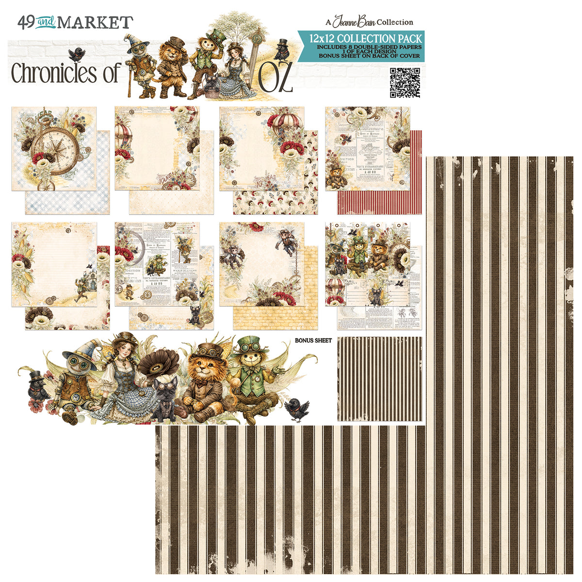 49 and Market - Chronicles of Oz - 12 x12 Collection Pack