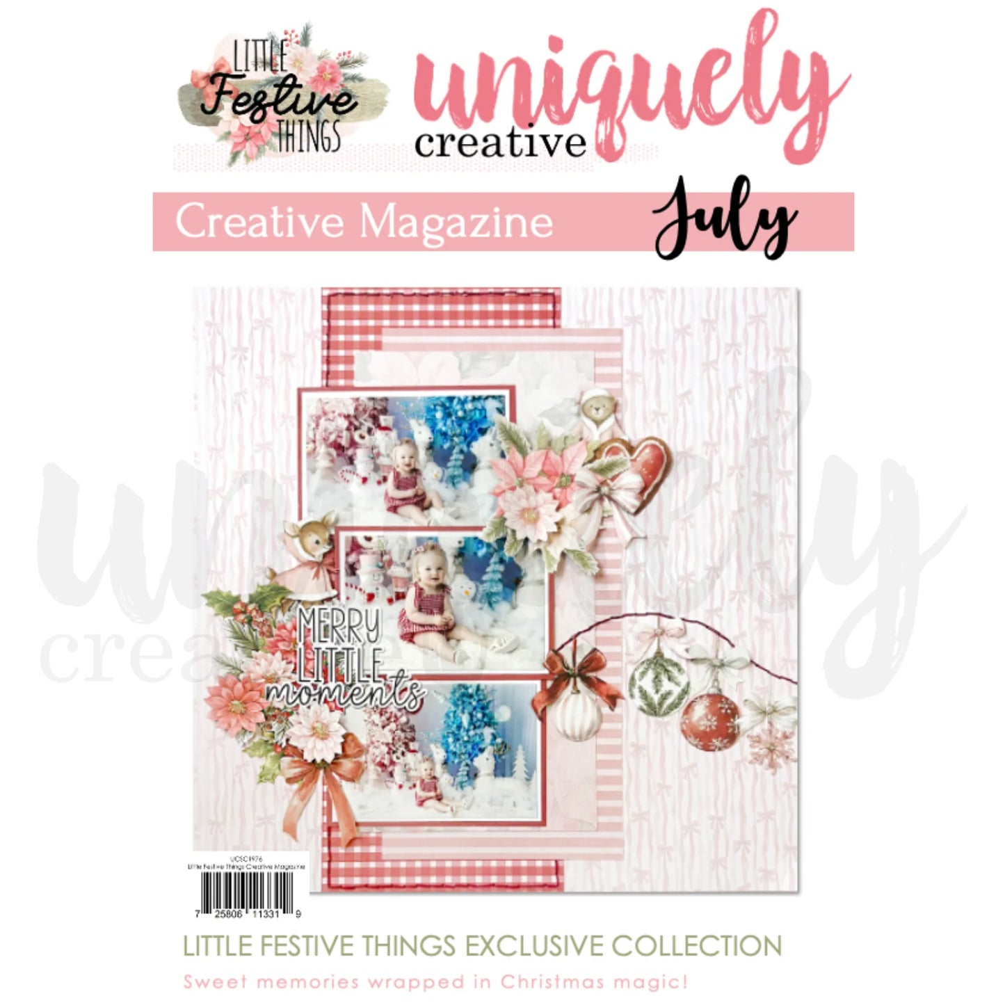 Uniquely Creative - Little Festive Things - Scrapbooking Bundle Kit