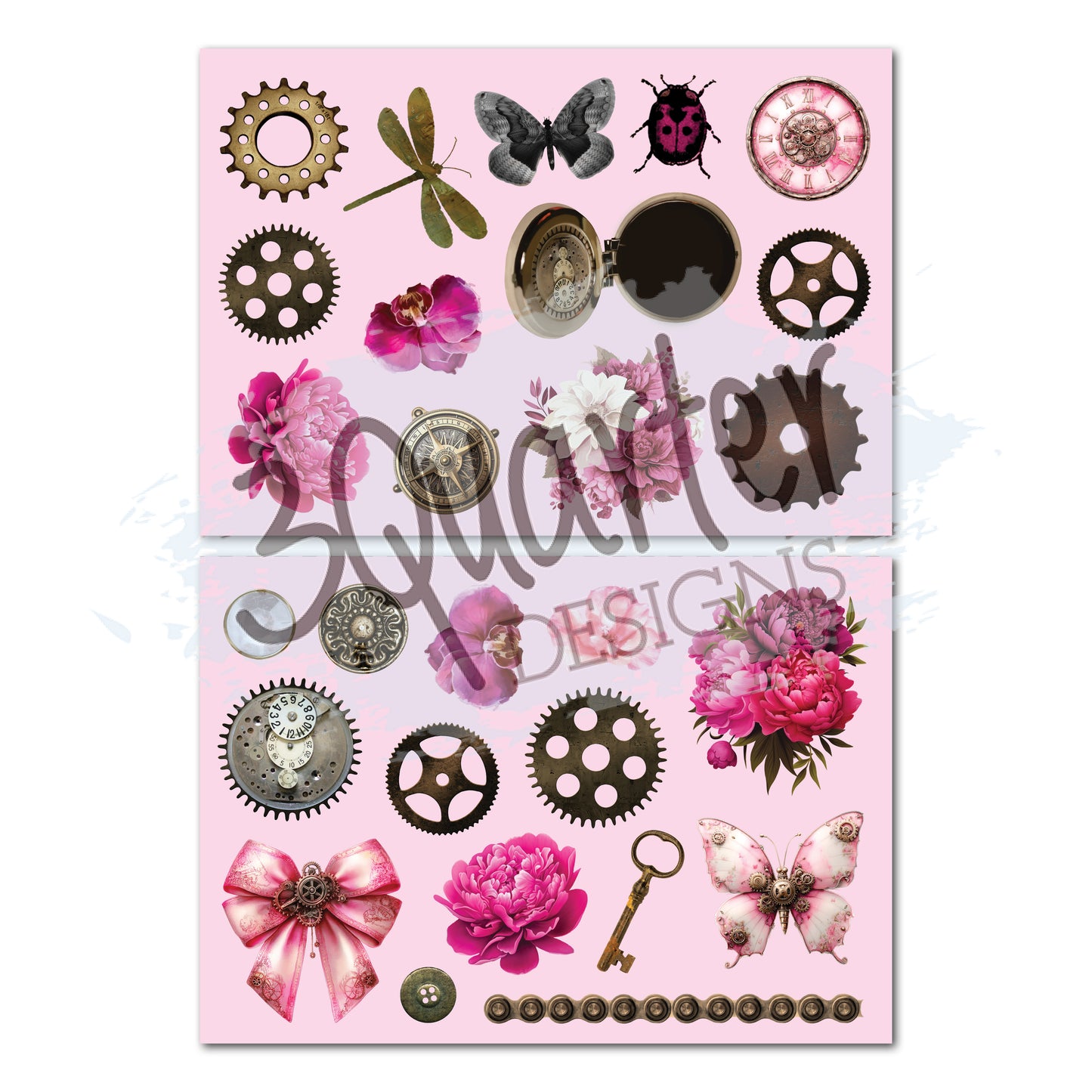 3Quarter Designs - 8x8 - Mrs Aeronaut