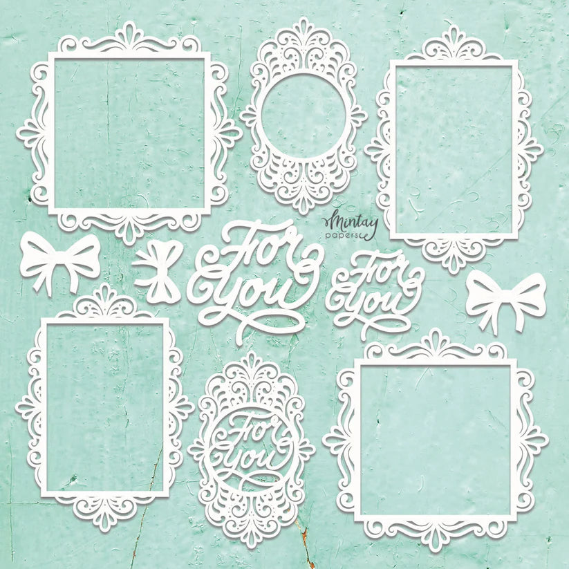 Mintay - 12x12 Chippies - For You