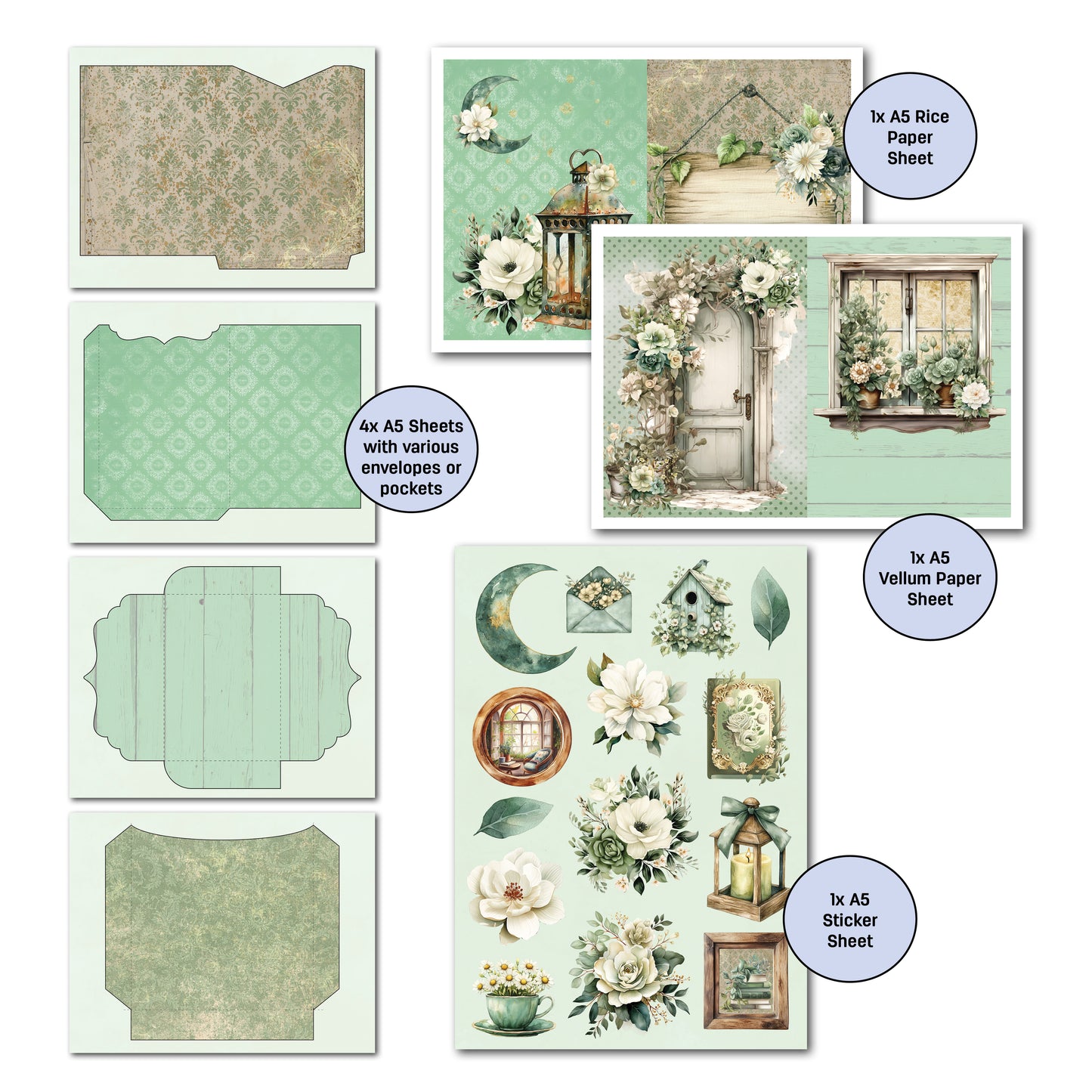 3Quarter Designs - Gimme More - Sage Candlelight