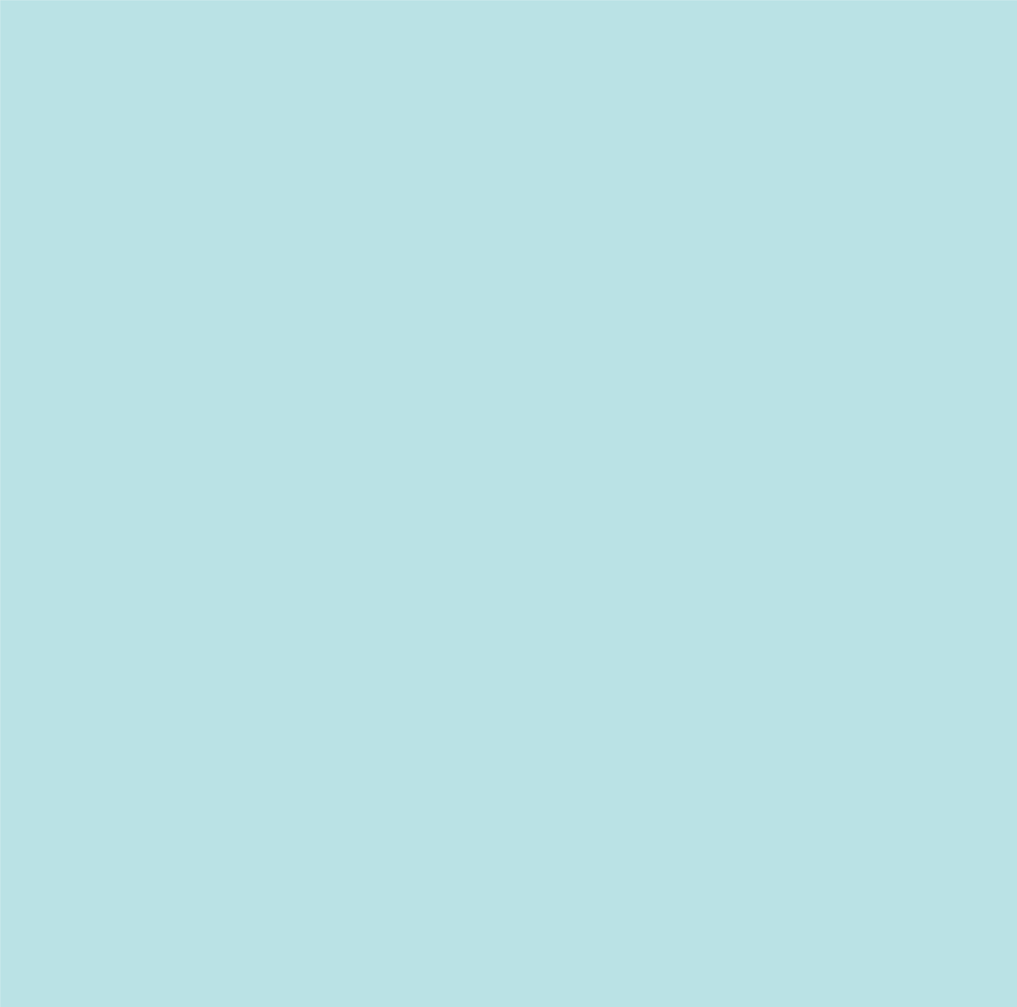 Uniquely Creative - 12x12 two-tone Cardstock - AQUA (1/sheet)