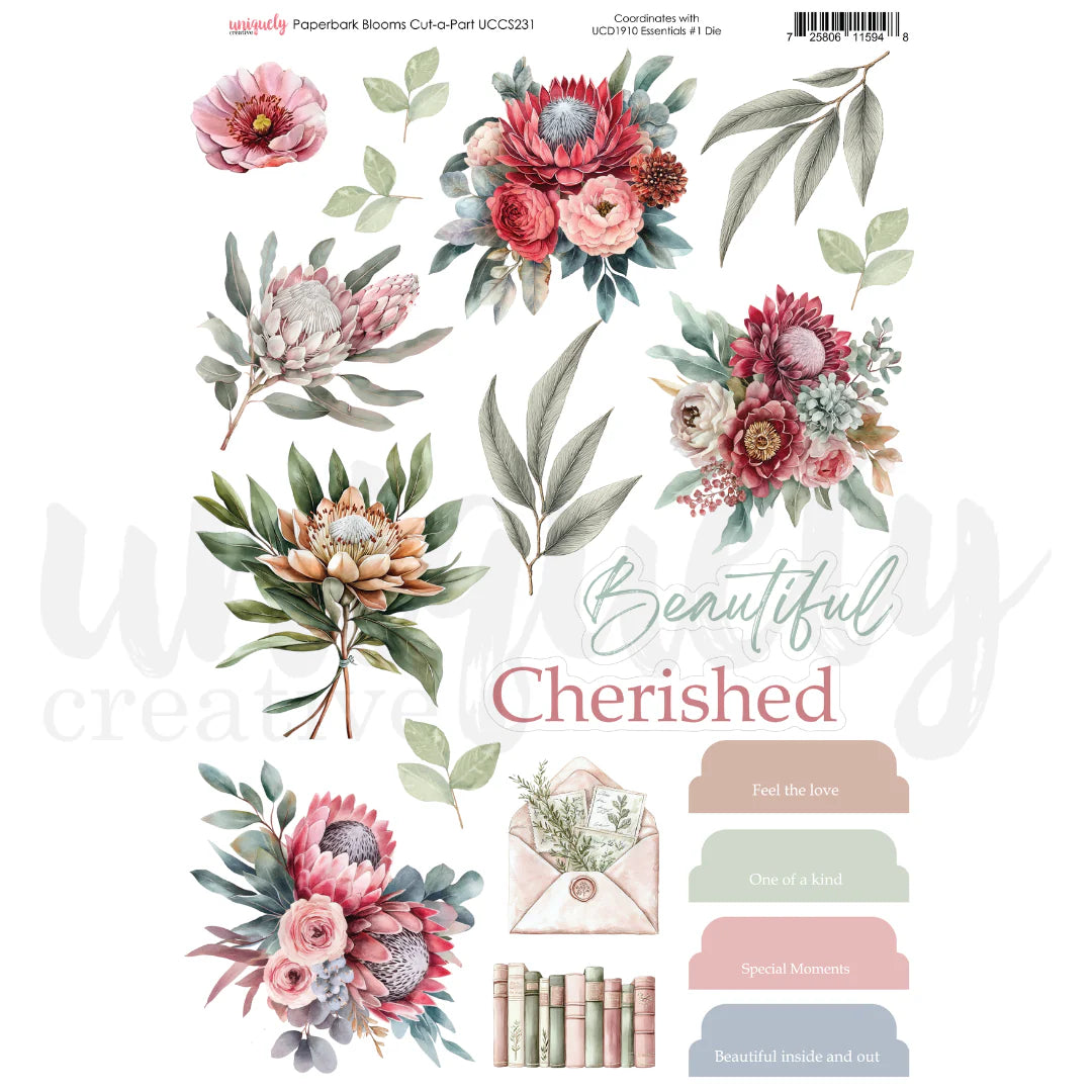 Uniquely Creative - Paperbark Blooms Bundle Kit
