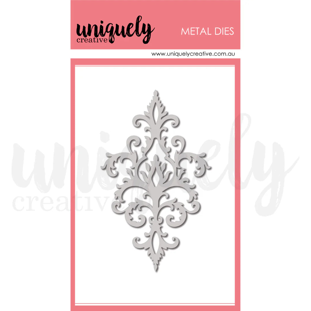 Uniquely Creative - Romantic Damask Die